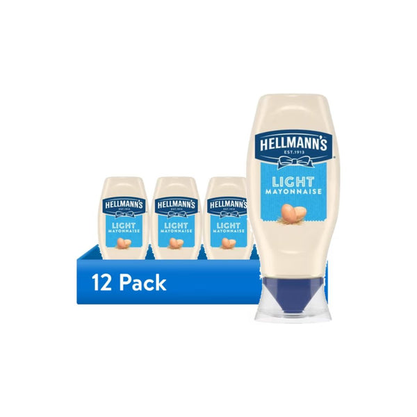 Hellmann's Light & Spicy Mayonnaise Squeeze Bottles