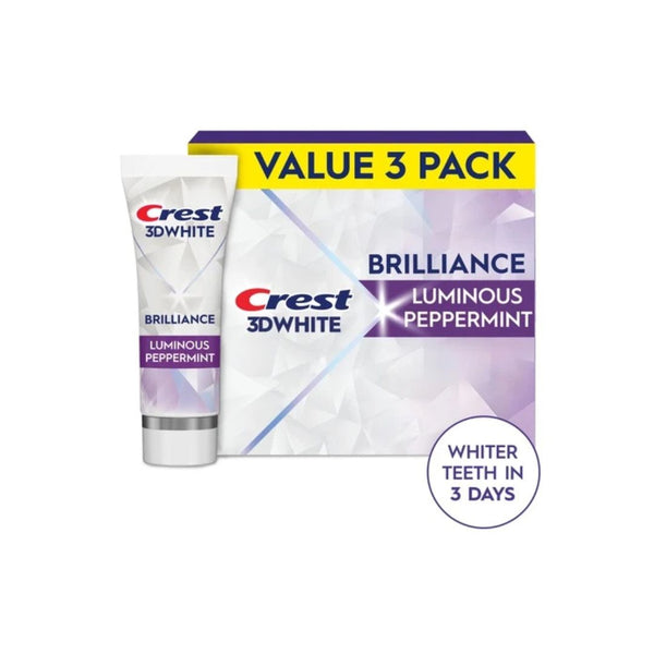 18-Pack Crest 3D White Brilliance Toothpaste