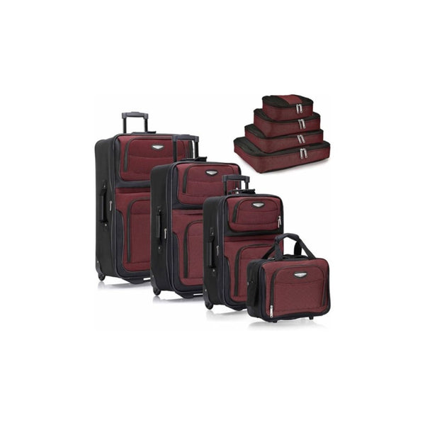 8-Piece Travel Select Amsterdam Softside Expandable Luggage