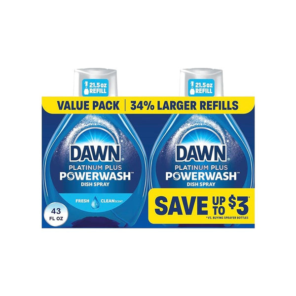2 Dawn Powerwash Fresh Dish Spray