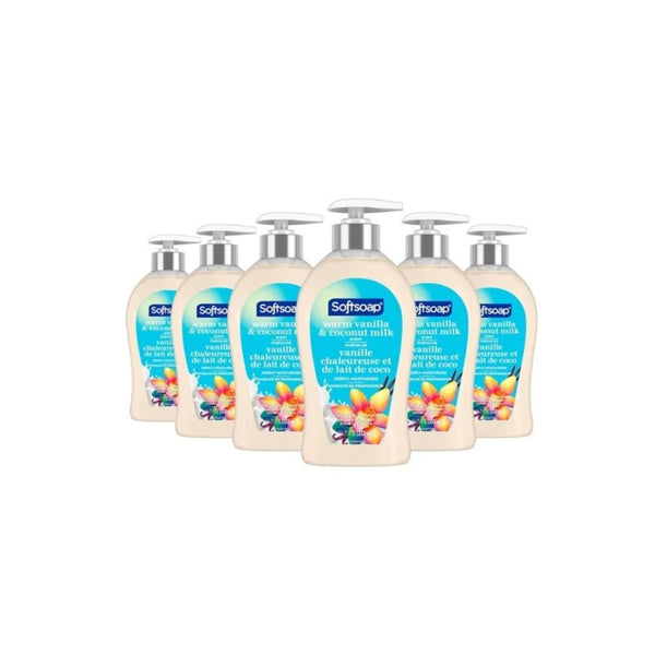 6-Pack Softsoap Warm Vanilla & Coconut Milk Hand Soap (11.25oz)