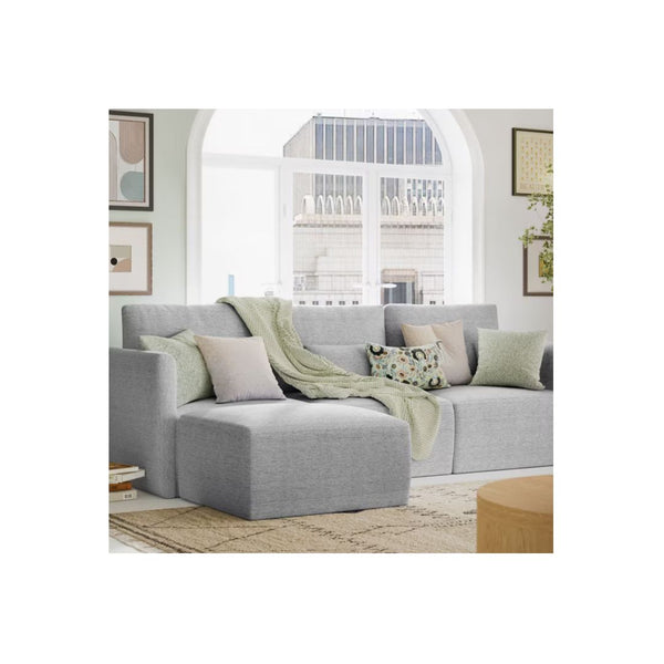 Beautiful Drew Modular Sectional Sofa with Ottoman