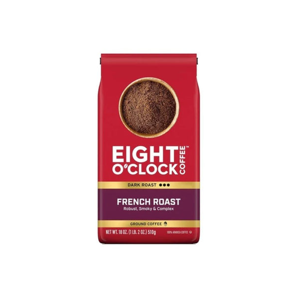 Eight O'Clock French Roast Ground Coffee (18oz)
