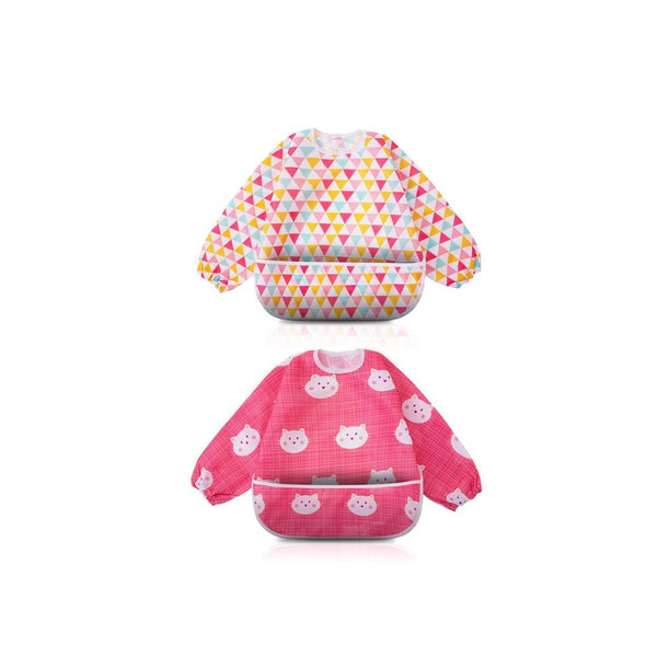 2-Pack Little Dimsum Full Sleeved Feeding Bib