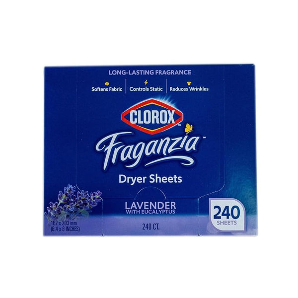 240-Count Clorox Fraganzia Dryer Sheets