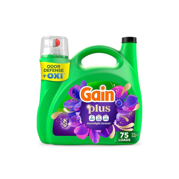 75-Loads Gain Plus Liquid Laundry Detergent