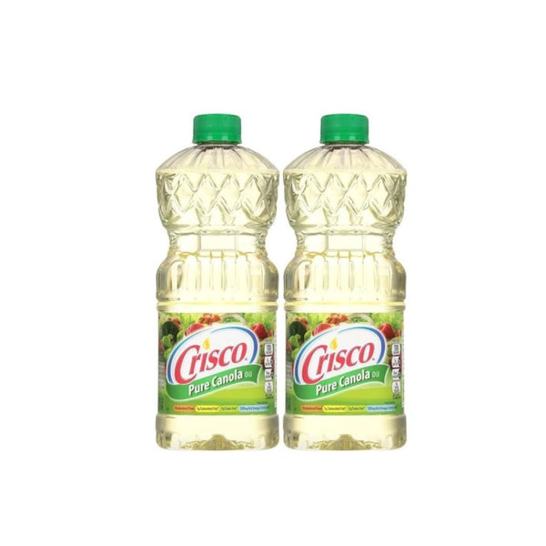 2-Pack Crisco Pure Canola Oil (40oz)