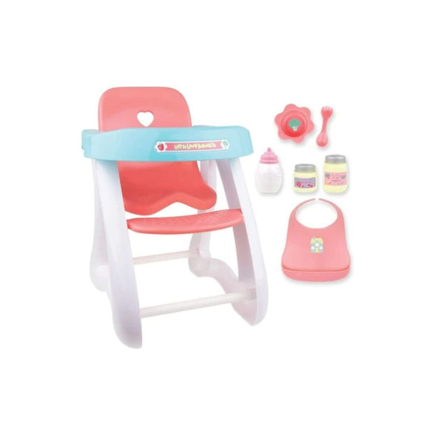 Doll High Chair Play Set