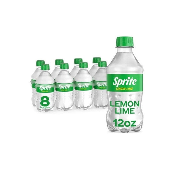 8 Bottles 12oz Sprite Lemon Lime Soda