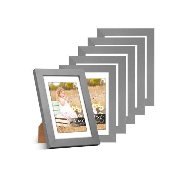 6 Pack 4x6 Frames