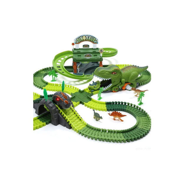 246-Piece Dinosaur Race Track
