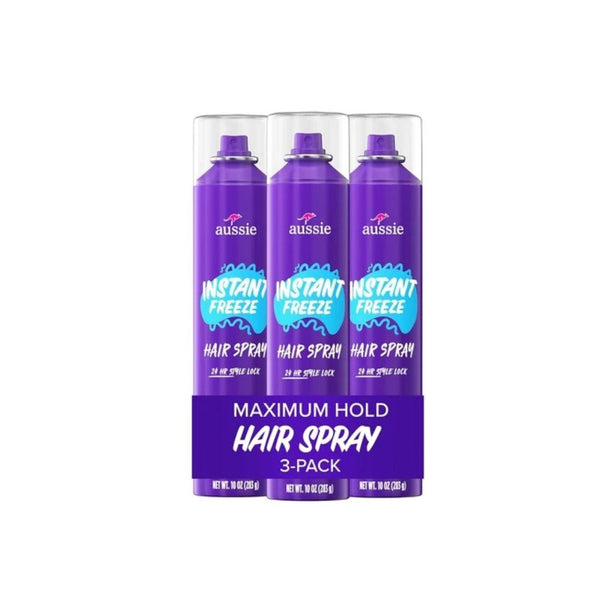 3-Pack Aussie Instant Freeze Hair Spray