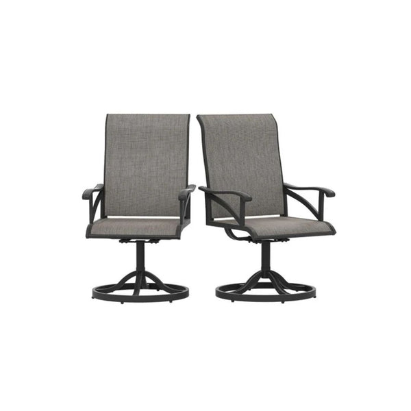 4 Outdoor Swivel Patio Chairs
