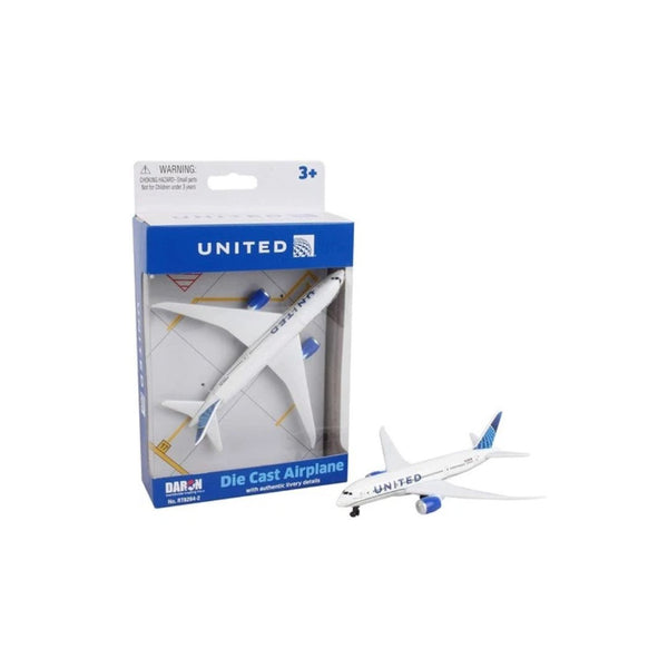 United Airlines Die-Cast Toy Airplane
