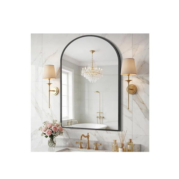 Arched Bathroom Mirror 26'' x 38
