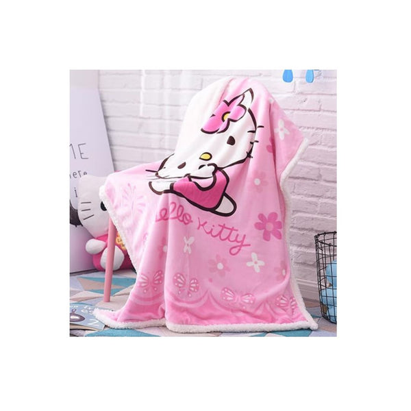 Cartoon Printing Throw Blanket