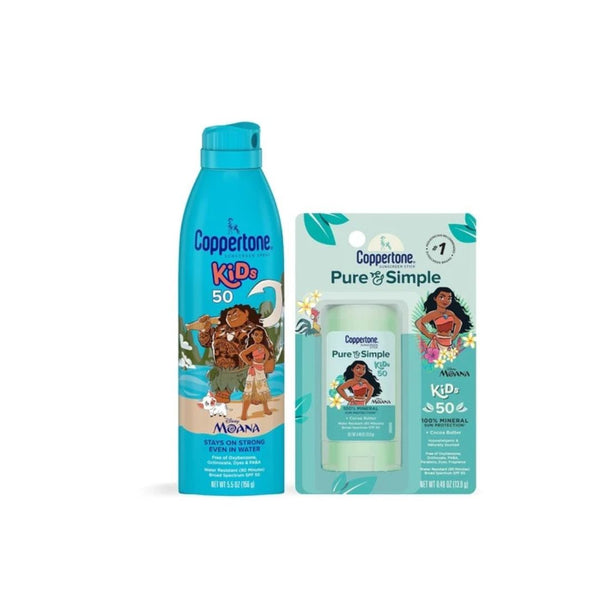 2-Piece Coppertone Kids SPF 50 Sunscreen Set
