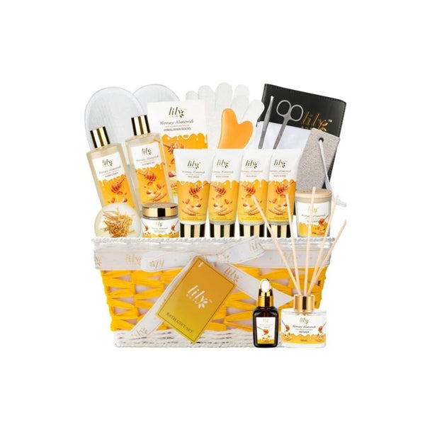 21-Piece Honey Almond Spa Gift Set