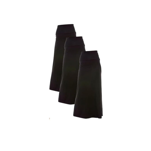 3 Pack Azules Flowy Maxi Skirts