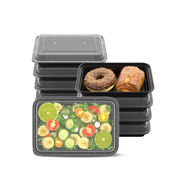50-Pack 28 Oz Geisoun Meal Prep Containers