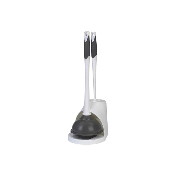 Clorox Toilet Plunger & Brush Set