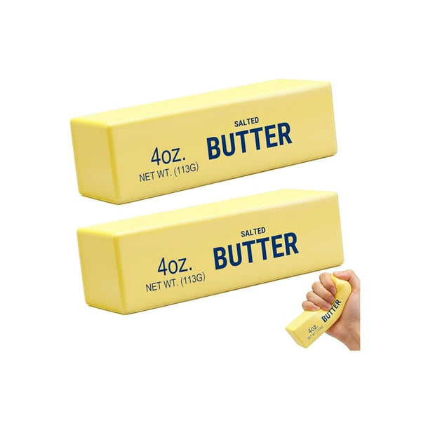 2PCS Slow Rising Butter Squishy Toys