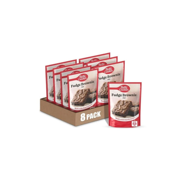 8-Pack Betty Crocker Fudge Brownie Mix (OU-D)