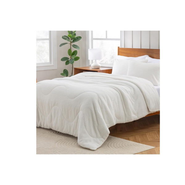 2-Piece Twin Ultra-Soft Microfiber Comforter Set
