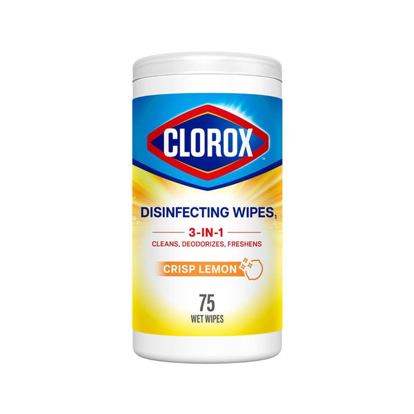 75-Count Clorox Crisp Lemon Disinfecting Wipes