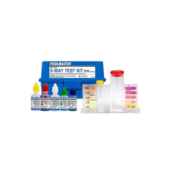 Poolmaster 5-Way Pool & Spa Water Test Kit