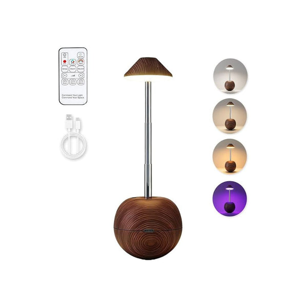 Tumbler Table Lamp with Remote