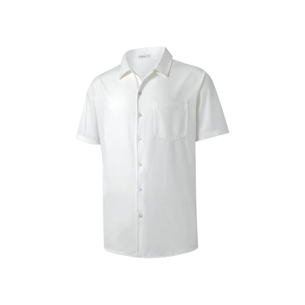 Men's Short Sleeve Wrinkle Free Dress Shirt