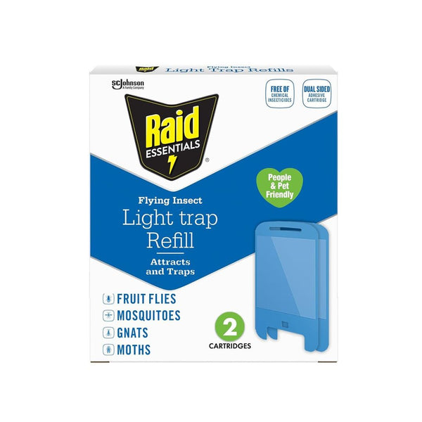 Raid Essentials Flying Insect Light Trap Refills