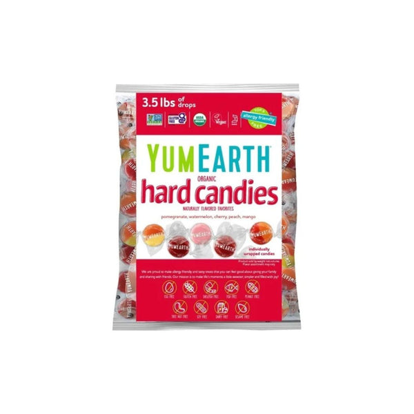 3.5 Lbs YumEarth Organic Fruit Drops Hard Candy