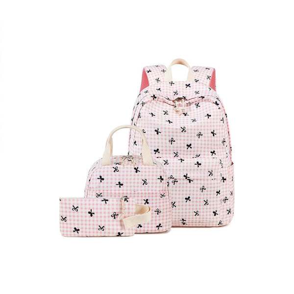 Girls Backpack Set with Lunch Bag