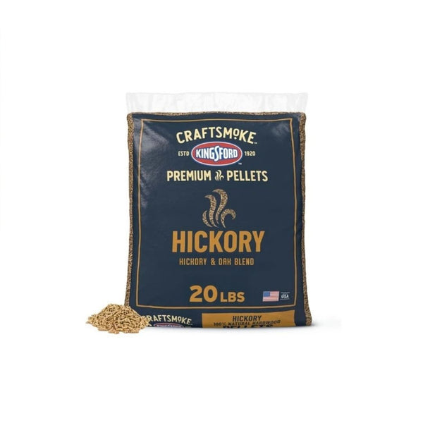 20 Lbs Kingsford Hickory Grilling Wood Pellets