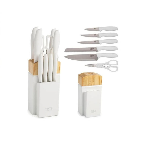 10-Piece Tasty Kitchen Knife Set With Block