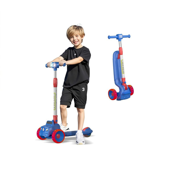 Light-Up Foldable 3 Wheel Kids Scooter