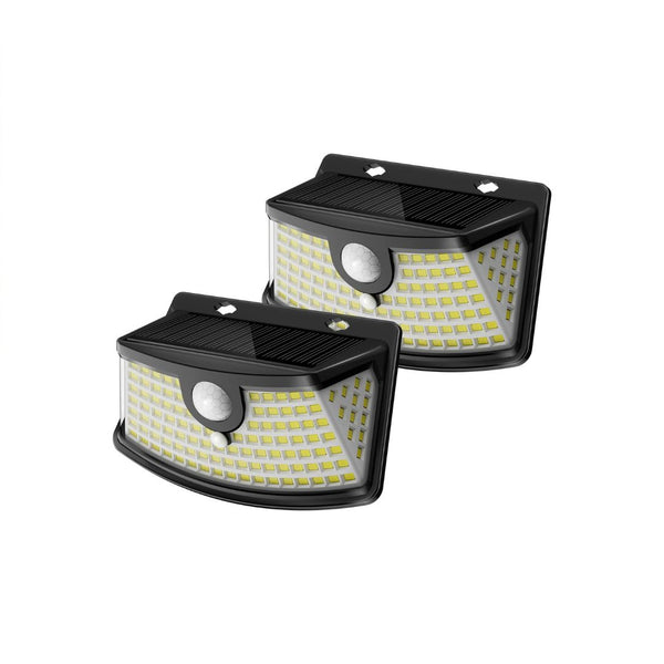 2-Pack Aootek 120 LEDs Motion Sensor Solar Lights