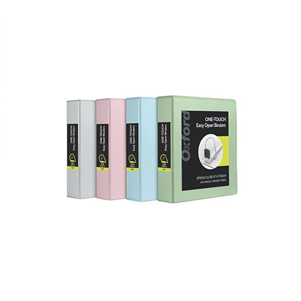 4 Pack Oxford 2 Inch D Ring View Binders