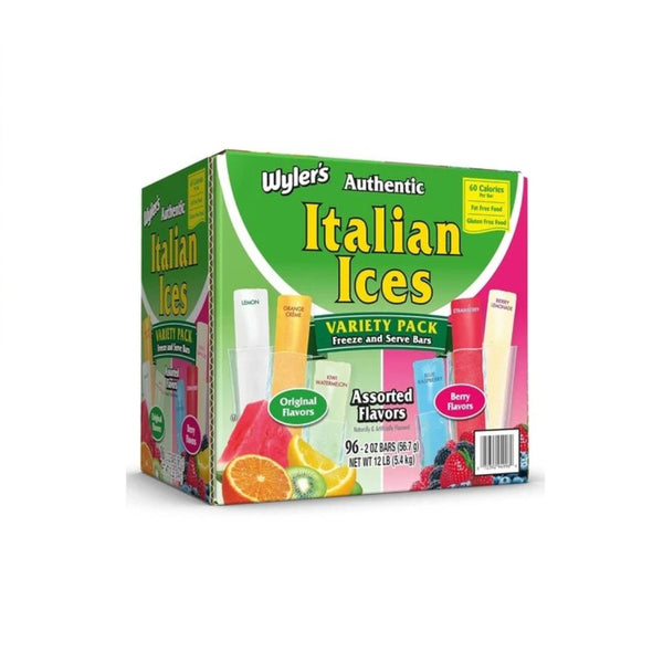 96 Wyler's Authentic Italian Ice Freezer Bars