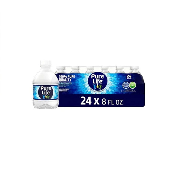 24 Pure Life Purified Mini Bottled Water