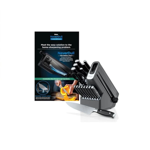 17-Piece Ninja NeverDull Knife Block Set
