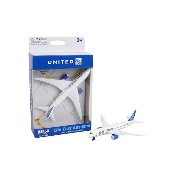 Daron United Single Plane Die-cast Toy Model Airplane