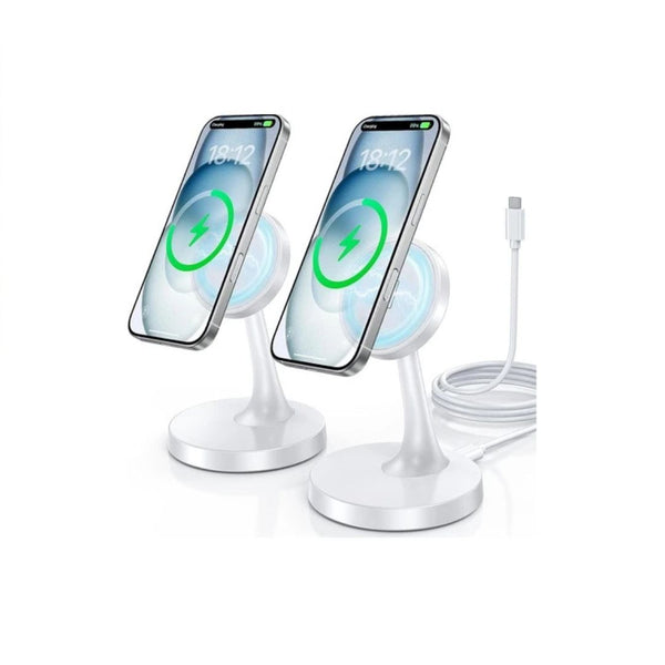 2-Pack 15W Magnetic Wireless Chargers