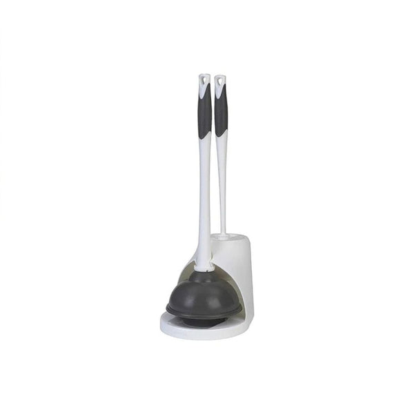 Clorox Toilet Plunger & Brush Set