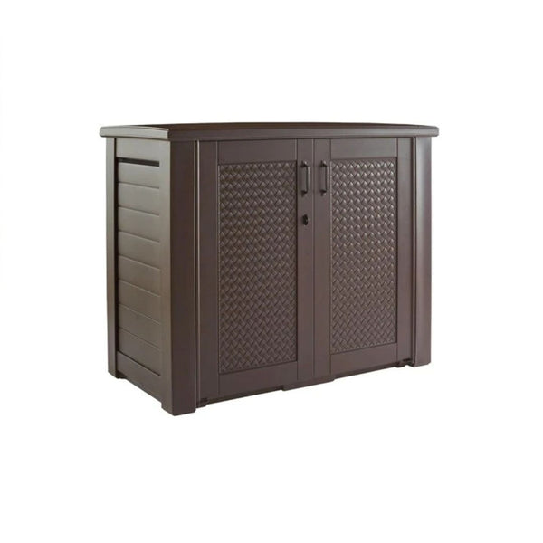 Rubbermaid 123-Gallon Outdoor Storage Cabinet