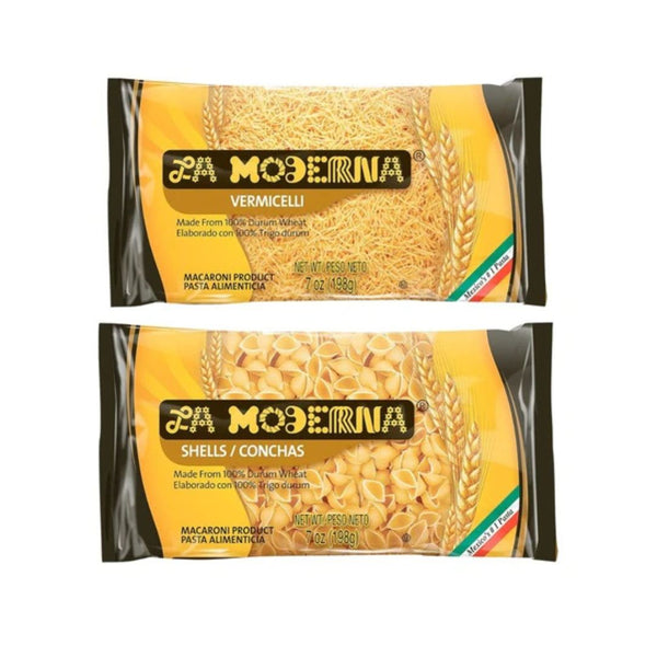 La Moderna Shells or Vermicelli Pasta