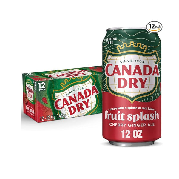 36 Cans of Squirt, Canada Dry Cherry Ginger Ale, Dr Pepper, or Sunkist Orange Zero Sugar