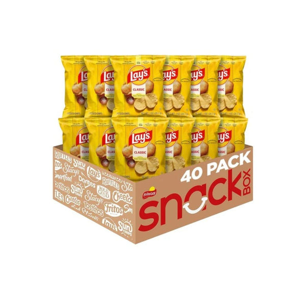 40 Snack Bags Lay's Potato Chips